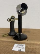 Swedish American Telephone Company Chicago unusual candlestick telephone