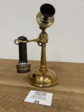 Early 1900s Stromberg Carlson OIL CAN tapered shaft candlestick telephone