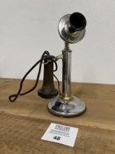 Western Electric American Bell Telephone Co. nickel 20-B candlestick telephone