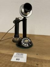 Automatic Electric step base candlestick telephone with BURNS American Electric receiver