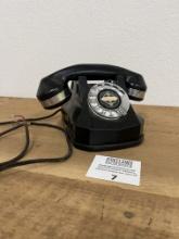 1940s Automatic Electric model 40 desk telephone with Chrome cradle handle