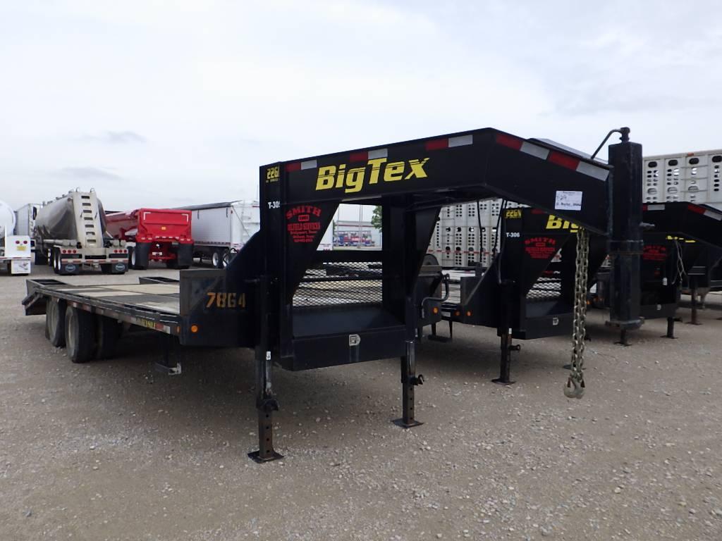 2012 BIG TEX Gooseneck Machinery Trailer