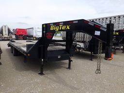2012 BIG TEX Gooseneck Machinery Trailer