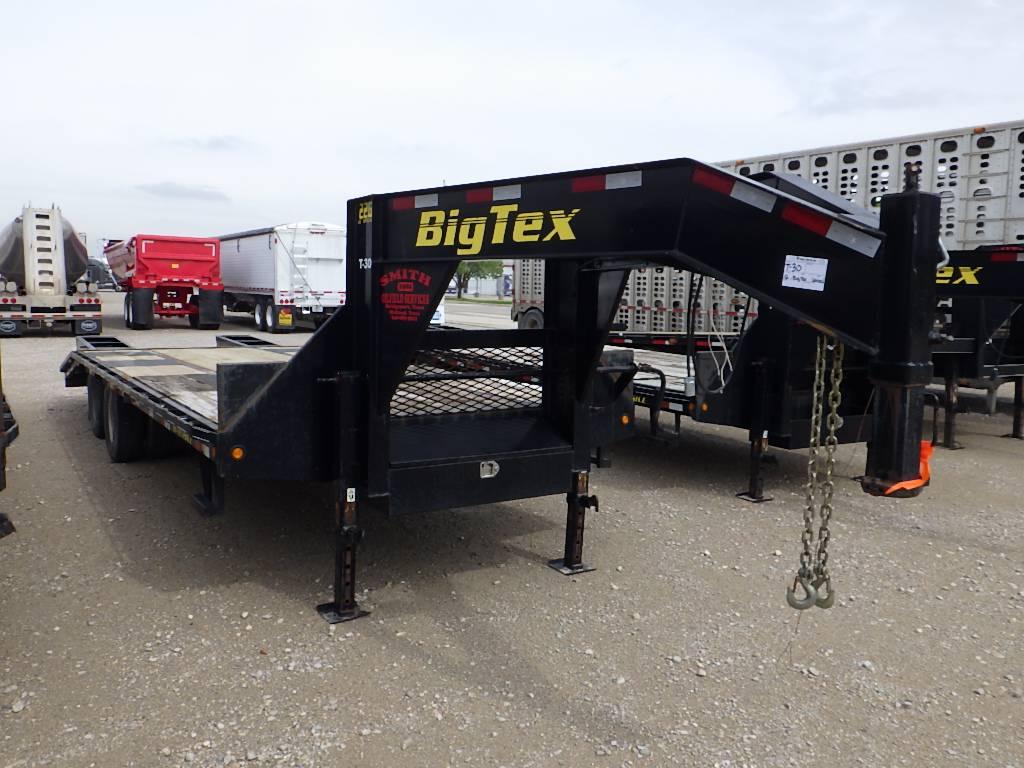 2012 BIG TEX Gooseneck Machinery Trailer