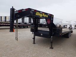 2012 BIG TEX Gooseneck Machinery Trailer