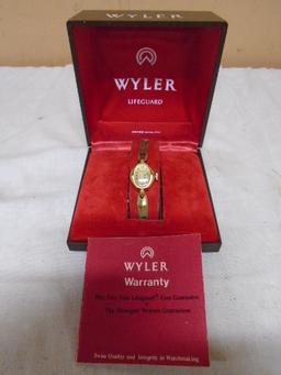 Ladies Wyler Swiss Quality Wrist Watch in Original Box