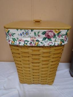1995 Longaberger Medium Wastebasket