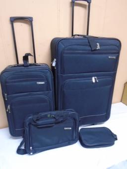 4pc Protage Rolling Luggage Set