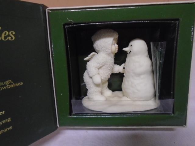 Department 56 "Why Don't You Talk To Me" Snowbabies Figurine