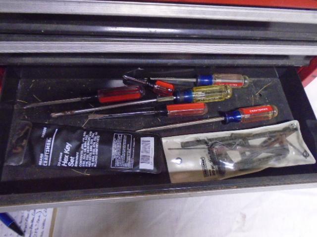 Craftsman 3 Drawer Hand Carry Tool Box Full of Craftsman Tools