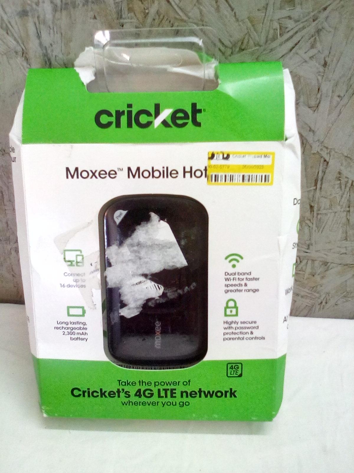 Cricket Moxee Mobile Hotspot and battery