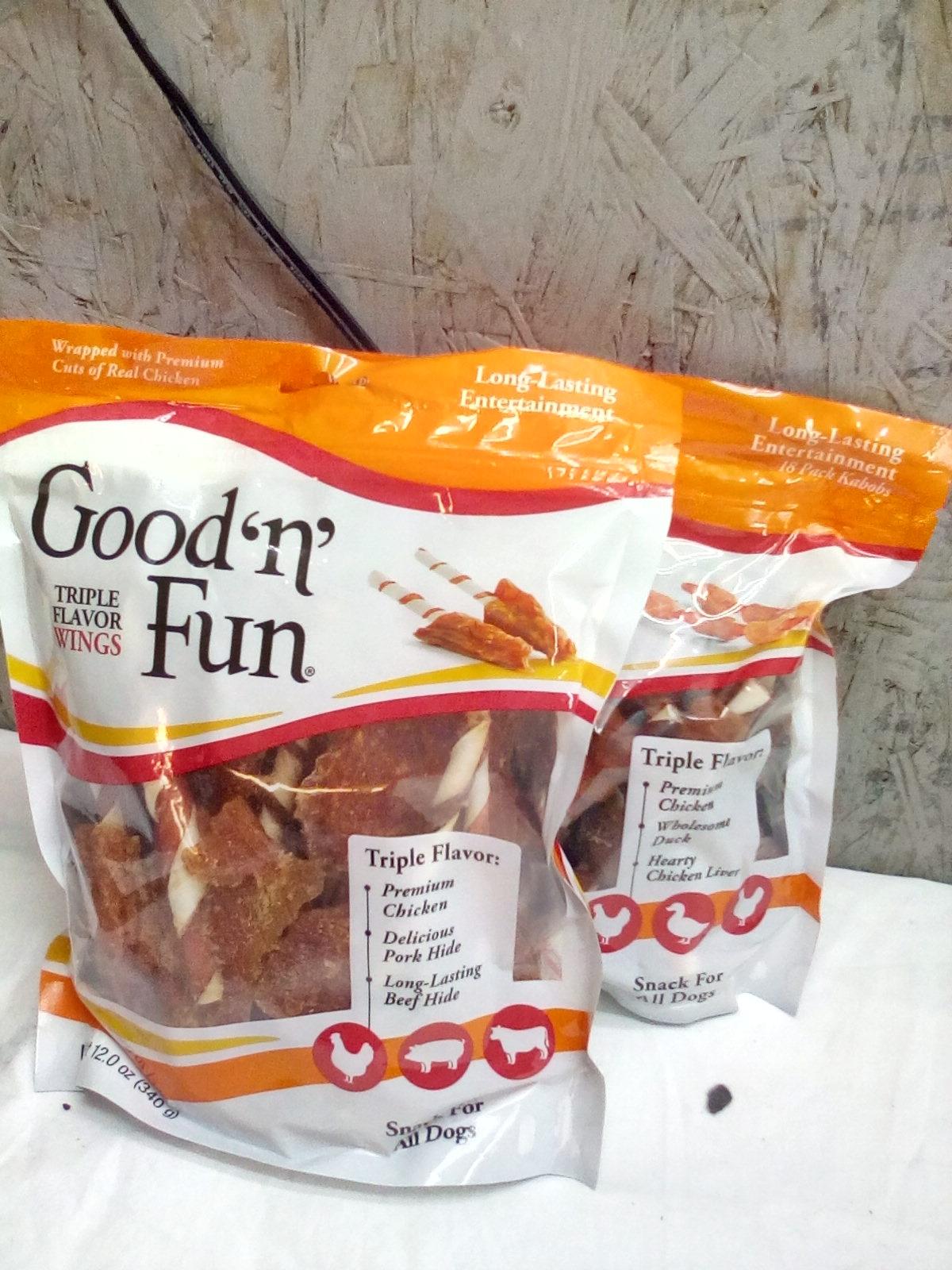 Good N Fun Triple Flavor Kabobs x2 qty 18 12 oz