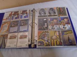 Large Binder Full of Nascar Cards