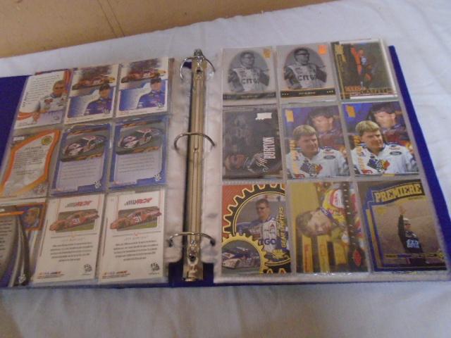 Large Binder Full of Nascar Cards