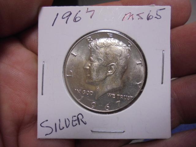 1967 Silver Kennedy Half Dollar