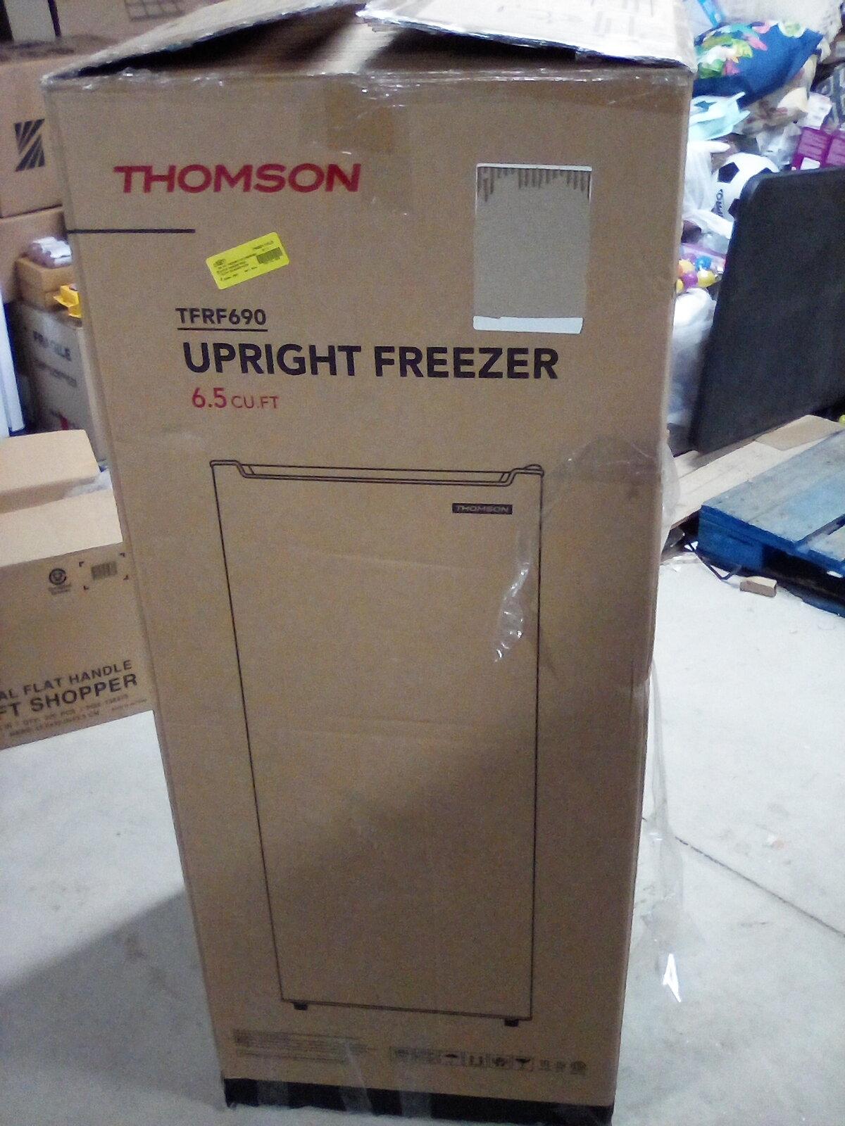 Thomson 6.5 Cu Ft Upright Freezer Model TFRF 690