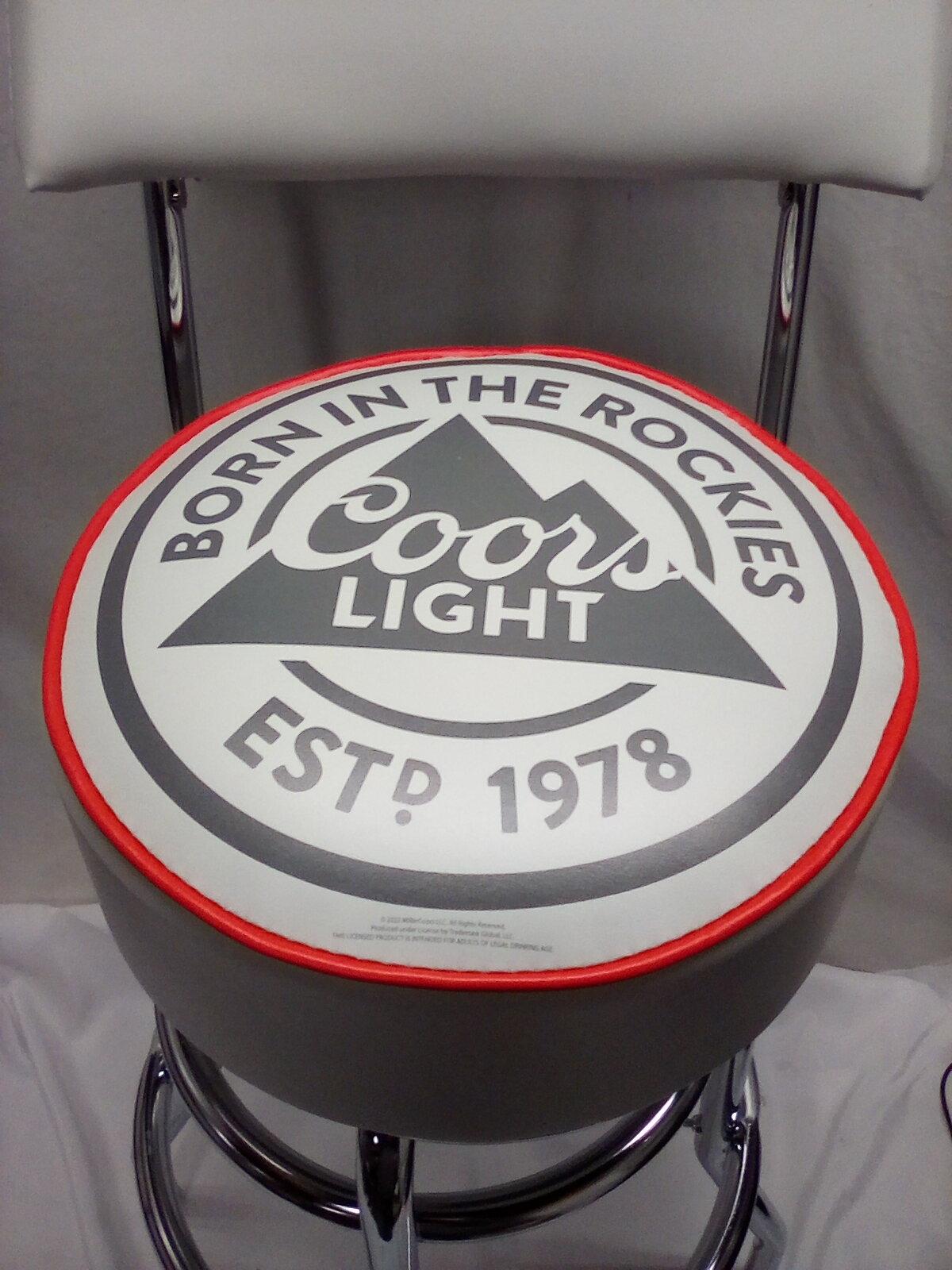 Coors Light Bar Stool.