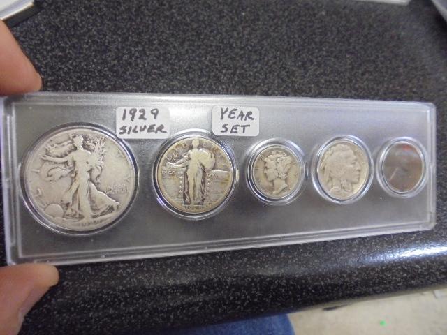 1929 Silver Year Set