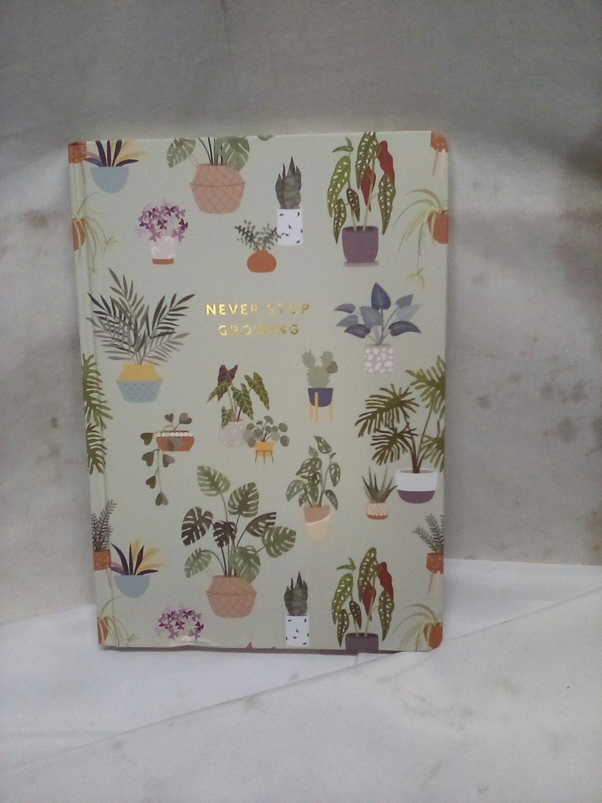 Never Stop Growing Journal Book