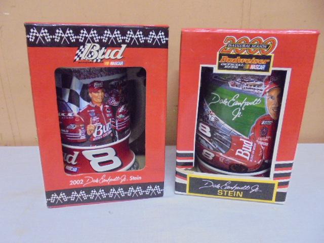 2 Dale Earnhardt Jr Beer Steins