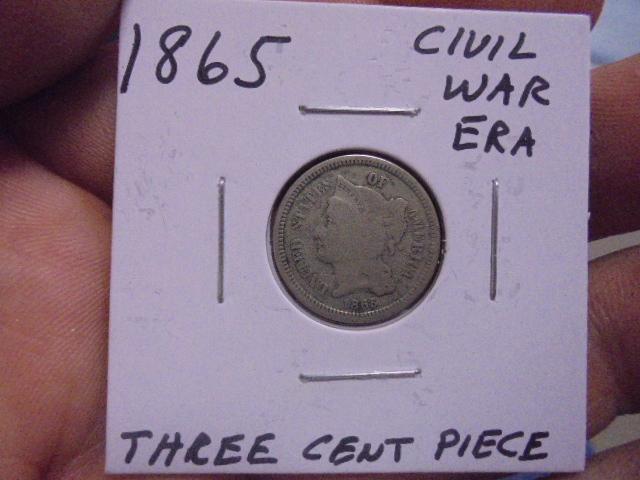 1865 Three Cent Piece