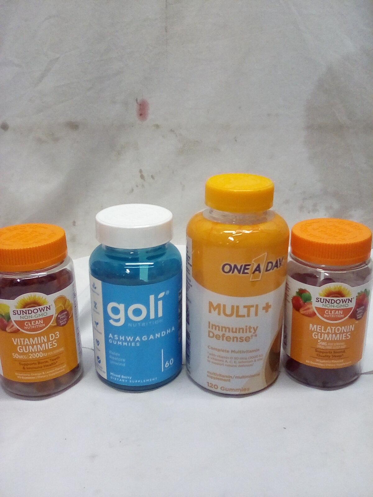 Dietary Supplements – x4 – Dates vary