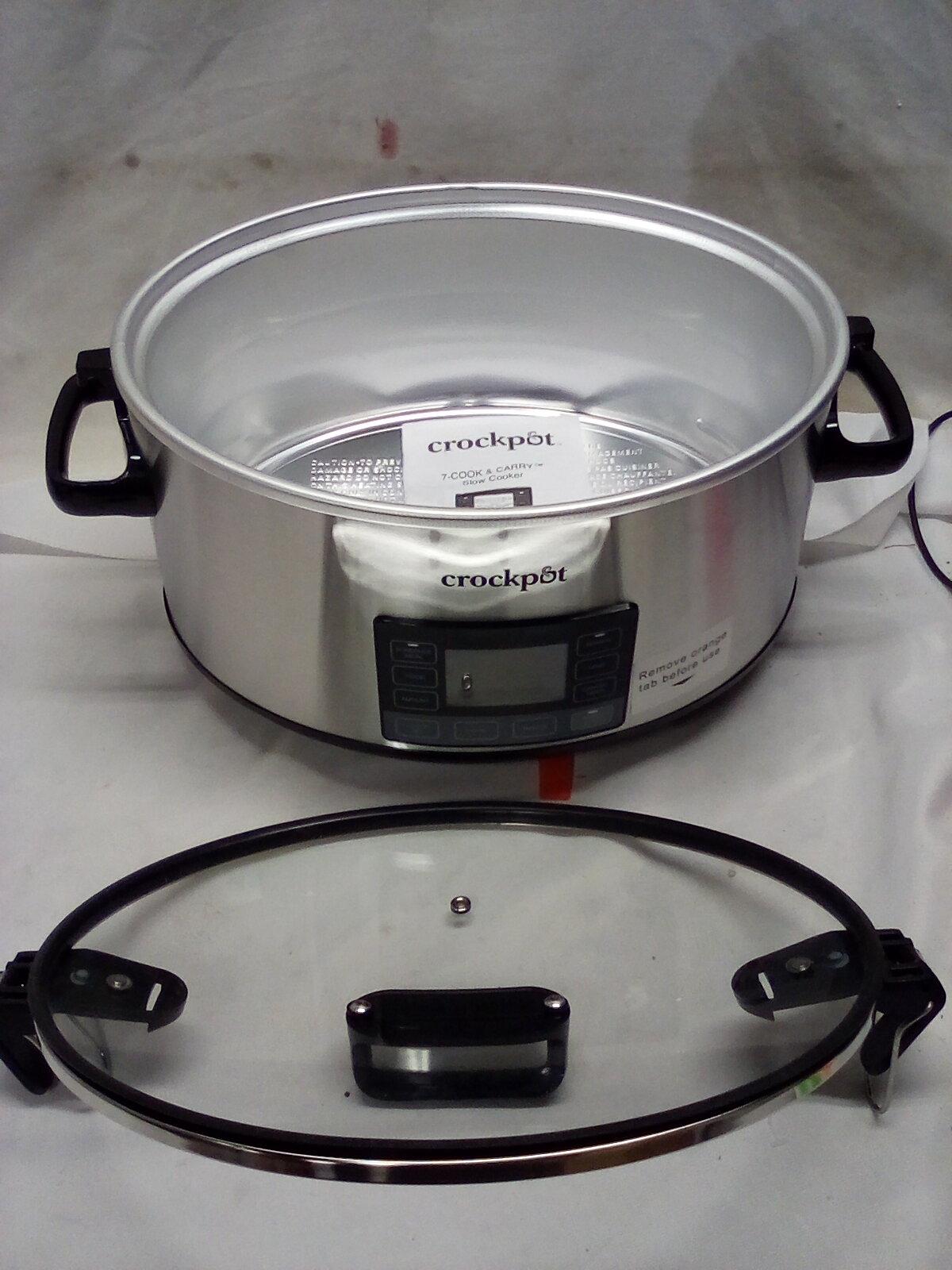 7- Cook & Carry Crockpot.