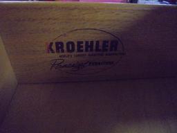 Vintage Kroehler MCM 5 Drawer Chest of Drawers