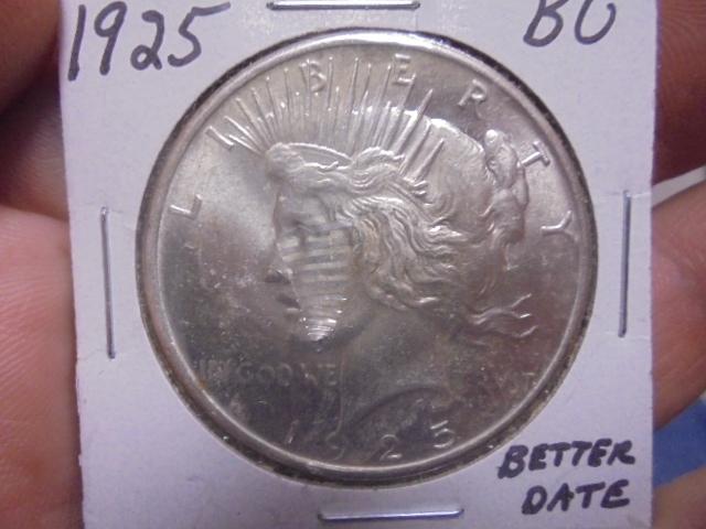 1925 Silver Peace Dollar