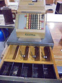 Antique RC Allen Cash Register