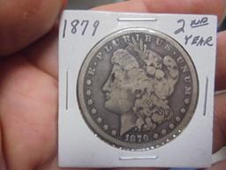 1879 Morgan Silver Dollar