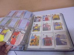 Large Binder Full of Nascar Sports Cards