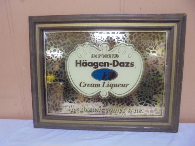 Haagen-Dazs Cream Liqueur Bar Mirror