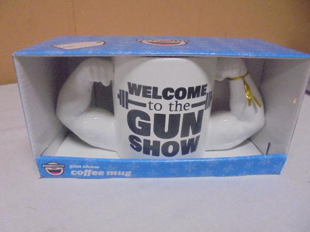 Welcome To The Gun Show Coffee Mug