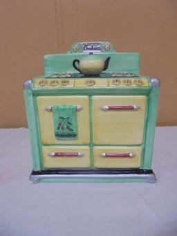 Stove Cookie Jar