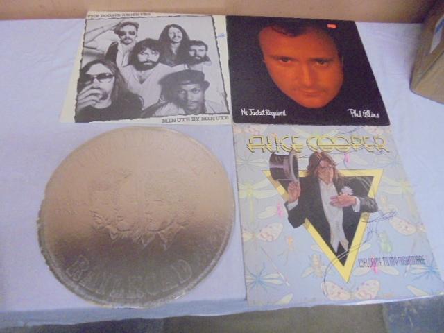 Group of 8 LP Rock Albums