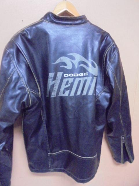 Vintage Dodge Hemi Leather Jacket