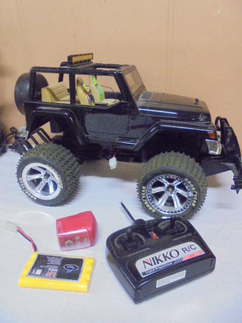 Nikko 9.6V R/C Jeep Wrangler