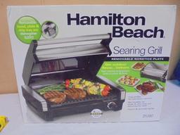 Hamilton Beach Searing Grill w/ Removable Plate