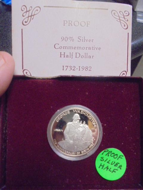 1982 George Washington Proof Silver Half Dollar