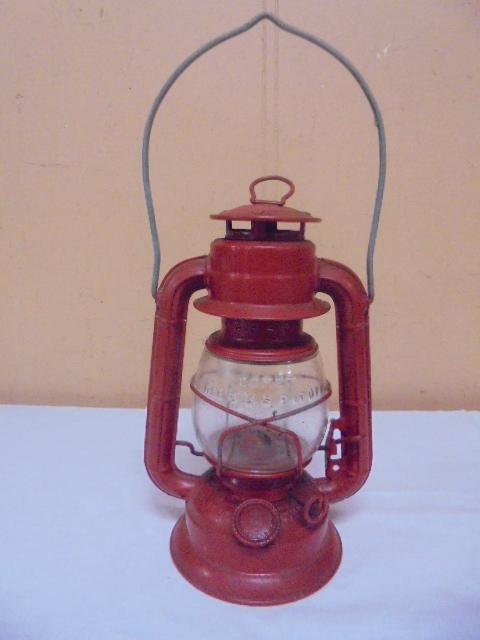 Vintage Dietz Red Comet Lantern