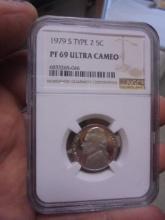 1979 S Mint Type 2 Proof Jefferson Nickel