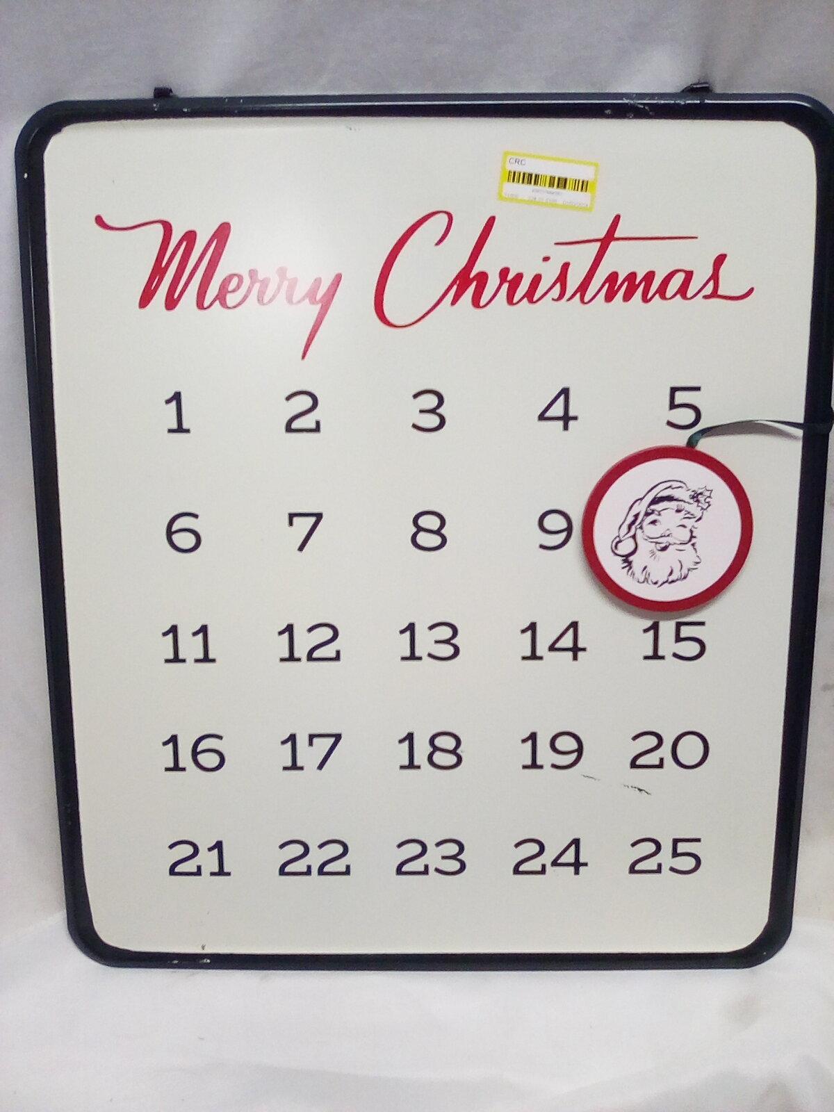 Magnetic Christmas Calendar