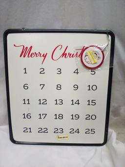 Hearth & Hand Christmas Countdown w/ Magnet