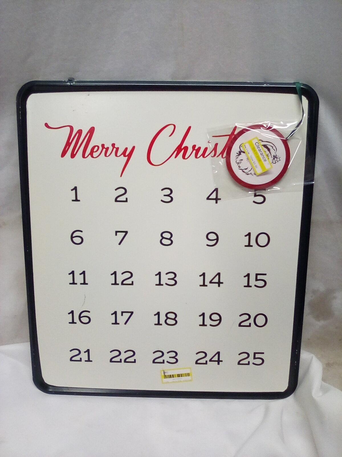 Hearth & Hand Christmas Countdown w/ Magnet