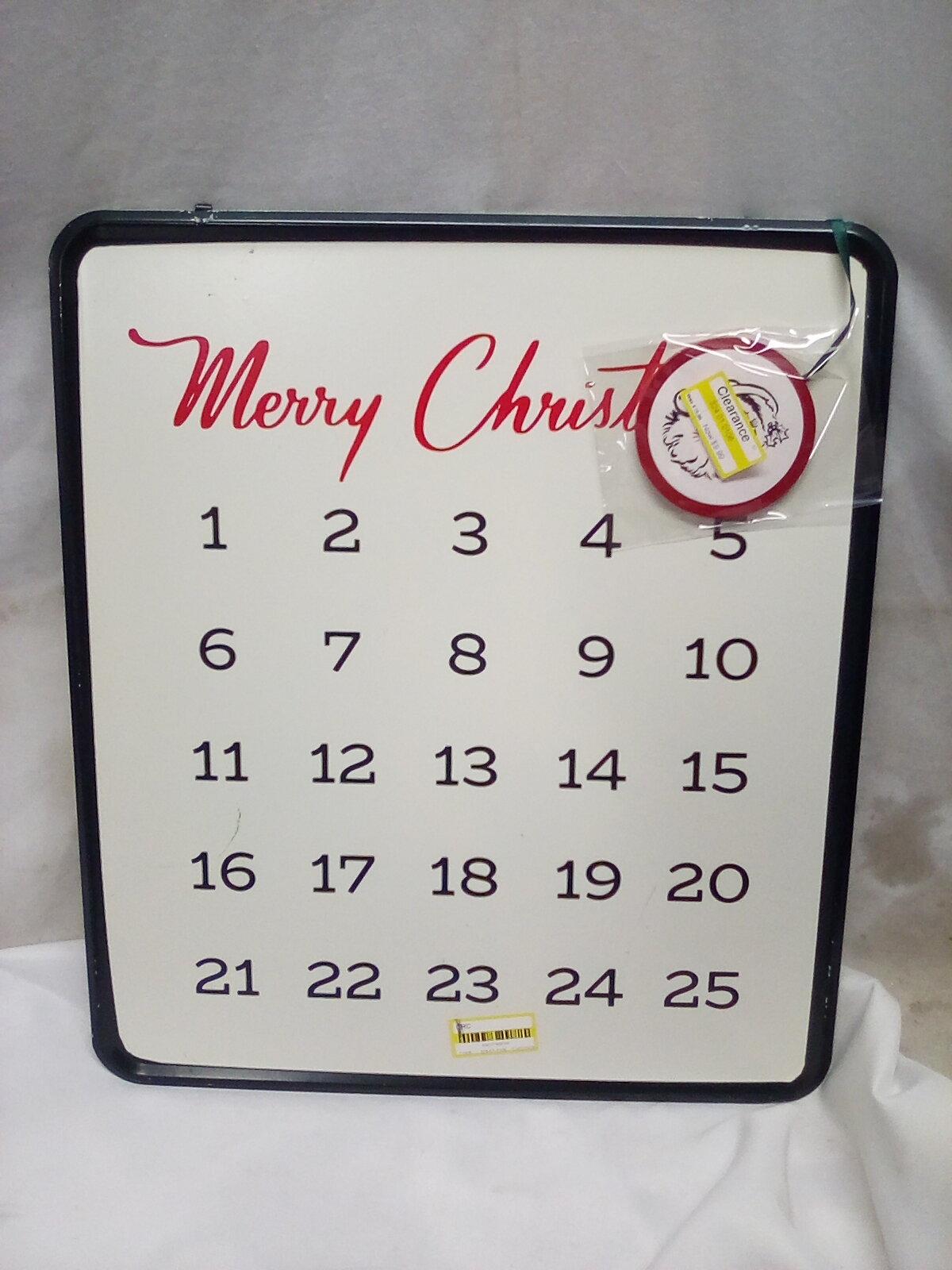 Hearth & Hand Christmas Countdown w/ Magnet