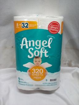 Angel Soft Mega Value Rolls. 8