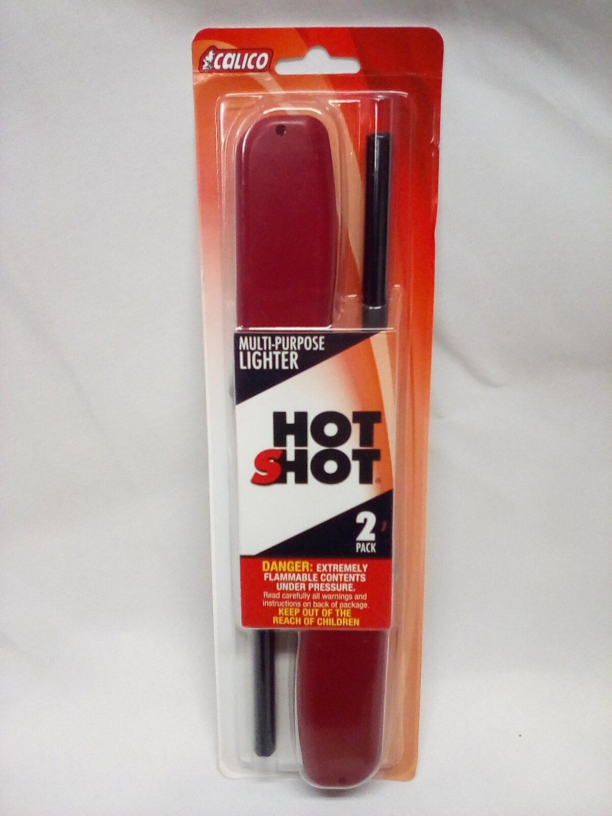 Hot Shot 2 pack multipurpose lighter