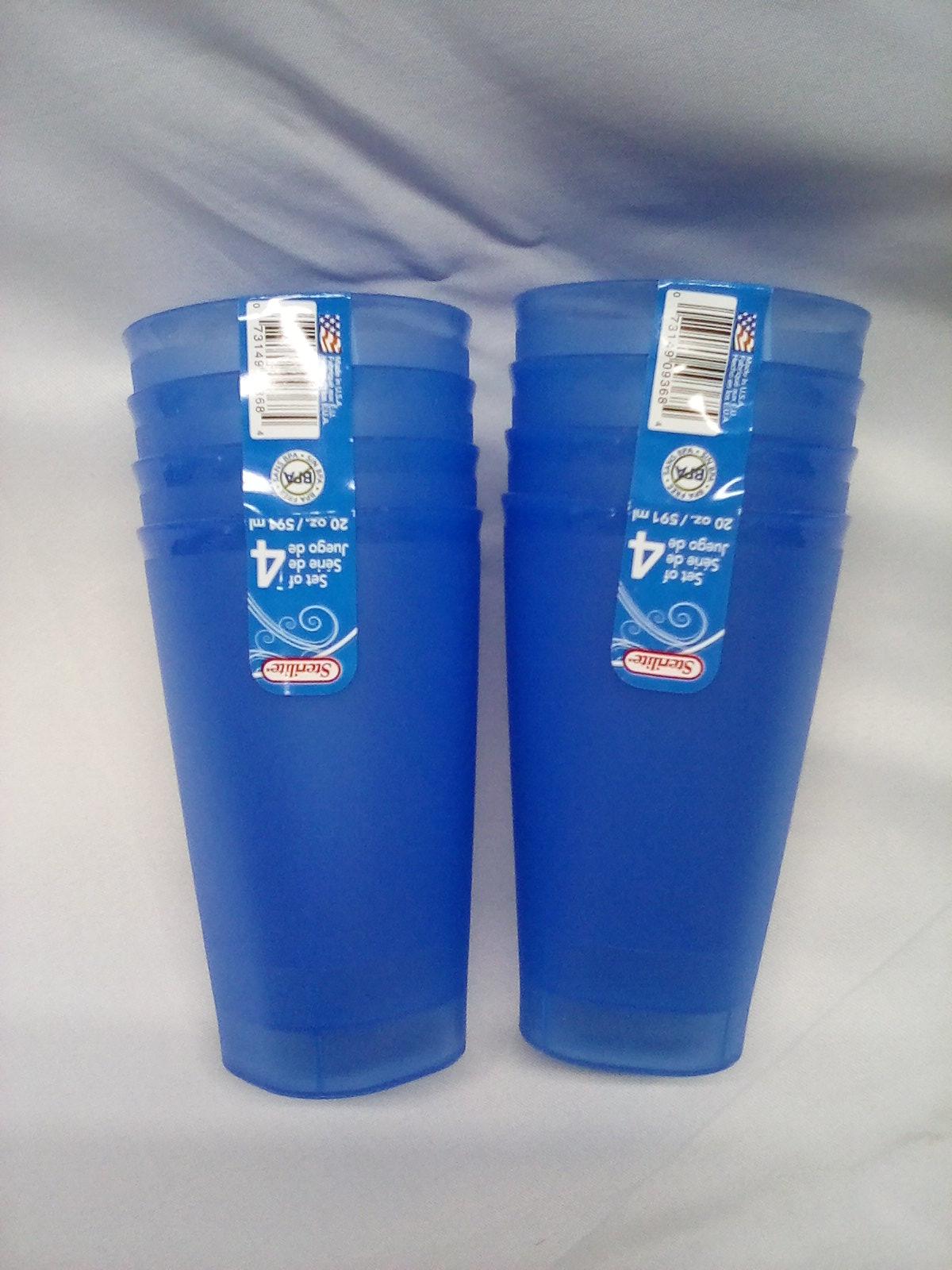 Sterilite Plastic Cups x8