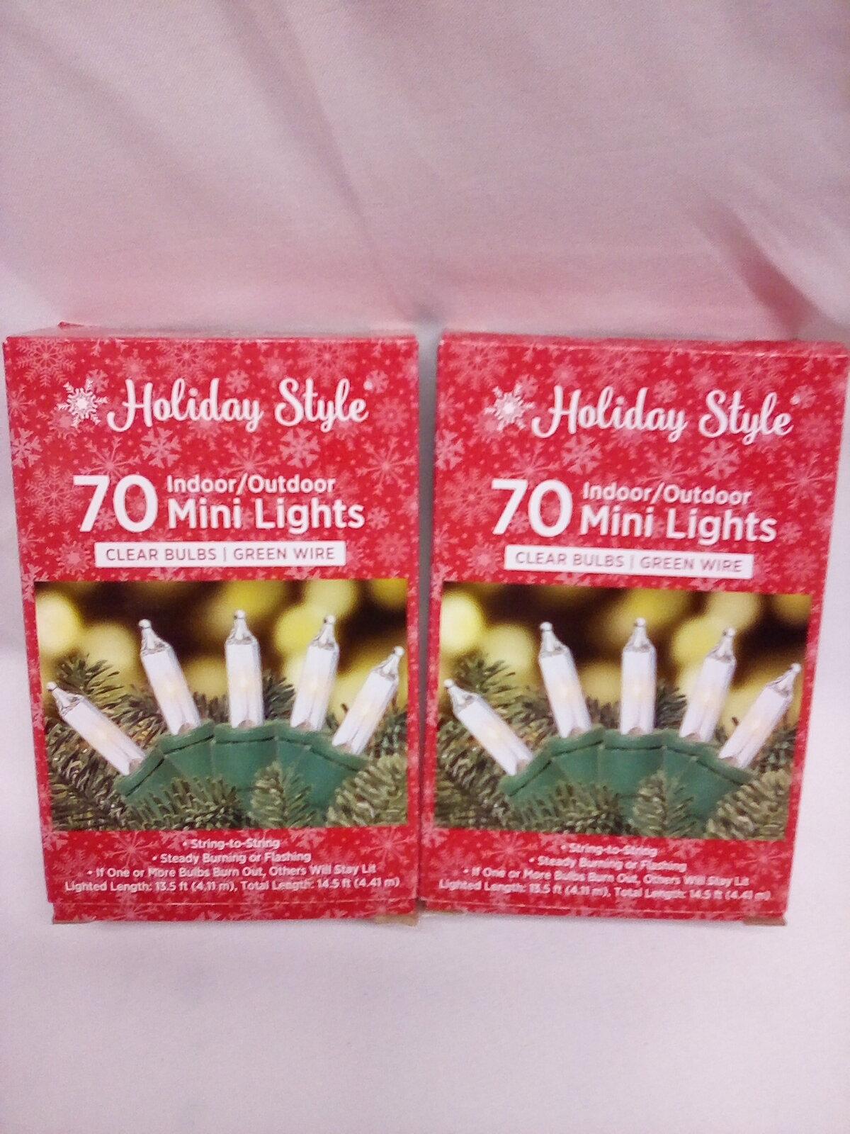 Mini Lights 70 count x2